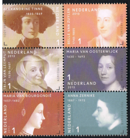 NEDERLAND 2013 NVPH 3048-3053 ++ D(A) VROUWEN