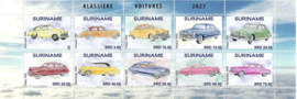 REP. SURINAME 2024 KLASSIEKE AUTO'S