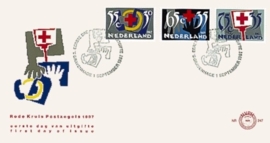 NEDERLAND NVPH FDC E247 RODE KRUIS RED CROSS