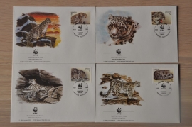 208 ++ FDC WWF WNF WERELD NATUUR FONDS ++ KAZACHSTAN SNEEUW LUIPAARD