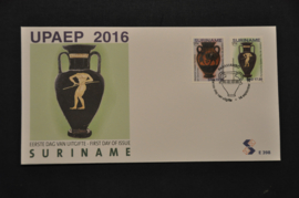 REP. SURINAME ZBL FDC E 398 UPAEP
