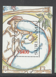 REP. SURINAME 1998 ZBL SERIE 1002 KERSTMIST CHRISTMAS