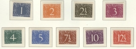 NIEUW GUINEA 1950 NVPH SERIE 01