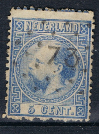 NEDERLAND 1867 NVPH 07 GESTEMPELD ++ C 406