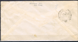 NEDERLAND 1950 FDC E3 GESLOTEN KLEP