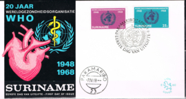 SURINAME  NVPH FDC E 60L