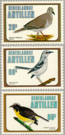 ANTILLEN 1980 NVPH SERIE 668 VOGELS BIRDS