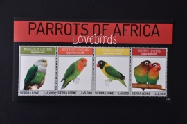 SIERRA LEONE 2013 VOGELS BIRDS ++ M1 99
