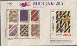 INDONESIË 2012 ZBL 3098-3104 V
