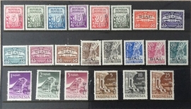 RIAU 1954 ZBL 1-22 POSTFRIS