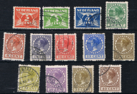 NEDERLAND 1926 NVPH R 19-31 GESTEMPELD ++ Q 317