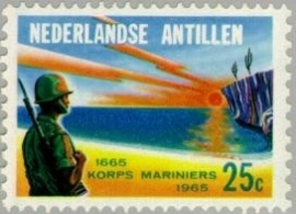 ANTILLEN 1965 NVPH SERIE 368 MARINIERS MARINES