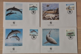 219 ++ FDC WWF WNF WERELD NATUUR FONDS ++ GUERNSEY WALVIS HAAI SHARK