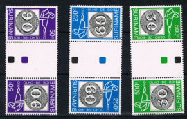 REP. SURINAME 1993 ZBL 776-778 TBBP A ++ P 351