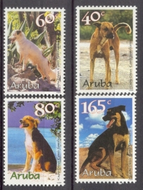 ARUBA 1999 NVPH SERIE 228 HONDEN DOGS CHIEN HUNDE