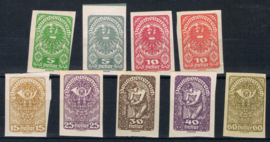 OOSTENRIJK 1919/1920 ANK 275-283  ++ S 188