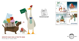 NEDERLAND NVPH FDC E 889 AB DECEMBERZEGELS