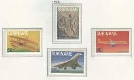 REP. SURINAME 1978 ZBL SERIE 152 LUCHTVAART AVIATION