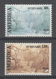 REP. SURINAME 1990 ZBL SERIE 675 UPAE AMERICA