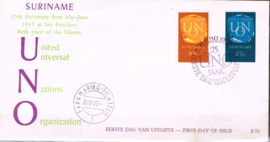 SURINAME  NVPH FDC E 76DCa