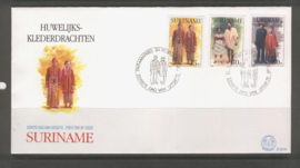 REP. SURINAME ZBL FDC E121 AB KLEDING