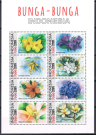 INDONESIË 2023 ZBL 3867/74 INDONESIA BUNGA BUNGA