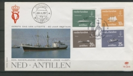 ANTILLEN 1967 FDC E045 SCHEPEN