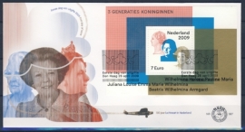 NEDERLAND NVPH FDC E587 DRIE KONINGINNEN