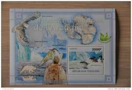 REP. TOGO 2012 VOGELS BIRDS OISEAUX PAPEGAAI PARROT ++ M1 - 47(4)