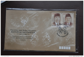 INDONESIË FDC 08/2015 PRESIDENTEN