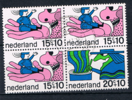 NEDERLAND 1968 NVPH 912-916 GEBRUIKT COMBINATIE ++ L 587