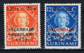 1953 NVPH 295-296  ++ Q 343