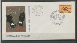 ANTILLEN 1963 FDC E 25E