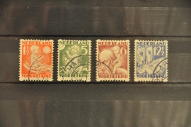 NEDERLAND 1930 NVPH R 86-89 GESTEMPELD ++ J 9