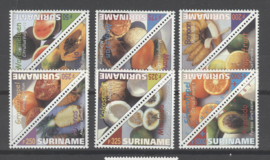 REP. SURINAME 2000 ZBL SERIE 1056 VRUCHTEN FRUITS