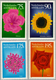 ANTILLEN 1993 NVPH SERIE 1022 BLOEMEN FLOWERS