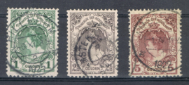 NEDERLAND 1899 NVPH 77-79 GESTEMPELD ++ L 530