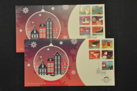 NEDERLAND NVPH FDC E 743 AB KERST