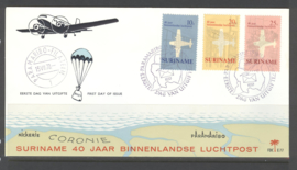 SURINAME  NVPH FDC E 77