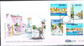 ARUBA 2024 FDC E 264 200 JAAR ORANJESTAD