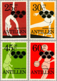 ANTILLEN 1980 NVPH SERIE 663 OLYMPISCHE OLYMPICS