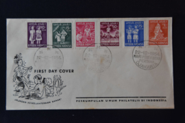 1954 FDC ZBL 127-132