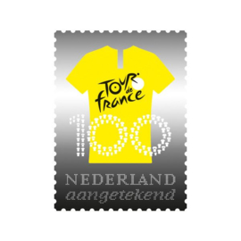 NEDERLAND ZILVEREN ZEGEL TOUR DE FRANCE  LIMITED EDITION