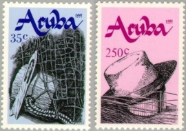 ARUBA 1991 NVPH SERIE 095