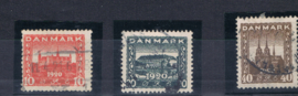 1920 Michel 110-112 gestempeld ++ C 361