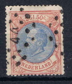 NEDERLAND 1872 NVPH 29  GESTEMPELD ++ C 408