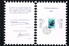 KINDERBEDANKKAART 1963 B
