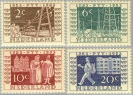 NEDERLAND 1952 NVPH SERIE 592