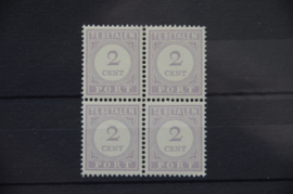 1913-1931 NVPH P19 BLOK VAN 4 POSTFRIS ++ Q 308