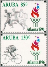 ARUBA 1996 NVPH SERIE 178 OLYMPISCHE SPELEN ATLANTA